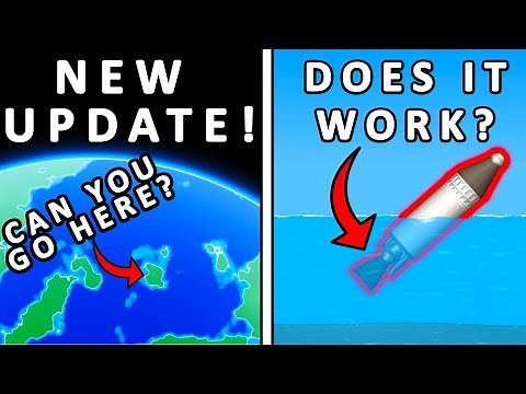 EVERYTHING About The WATER UPDATE! SFS - Spaceflight Simulator