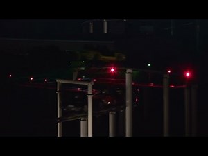 Fiorano GT Challenge Off Ride at Night at Ferrari World Abu Dhabi 2012 (full HD)