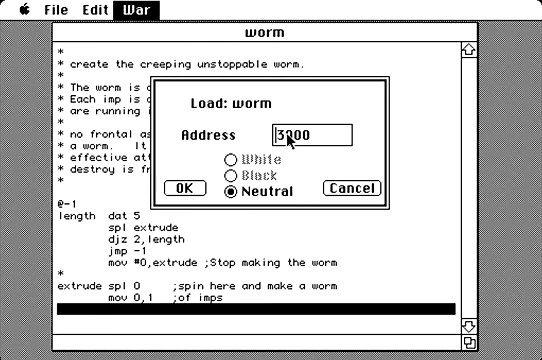Apple Macintosh Longplay - Core Wars (1985) Robert Martin