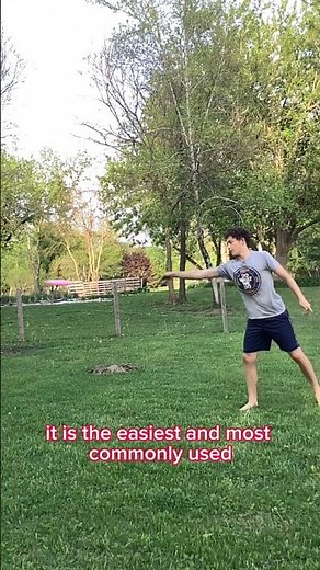 5 different ways to throw a frisbee