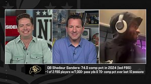 Here is our full interview with #Colorado QB Shedeur Sanders, who joined the Insiders on Thursday to discuss his pre-Draft process, why he meshed with Mike Tomlin, and more. | Ian Rapoport