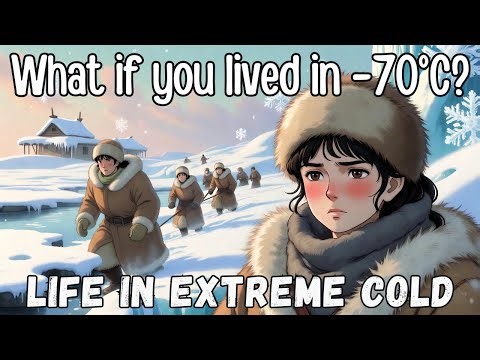 Life in Extreme Cold (-70°C) | Studio Ghibli Inspired Animation