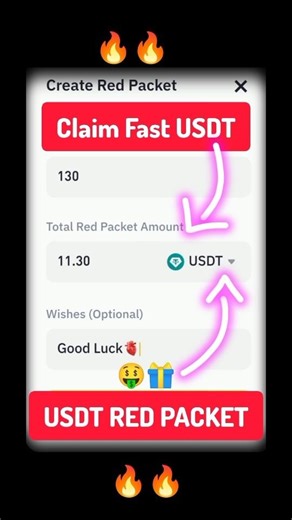 Binance Red Packet Code Today (5 April) | New USDT Reward 🎁