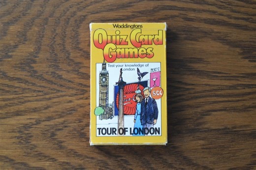 Vintage Waddingtons Quiz Card Game – Tour of London (1978) - Etsy Canada