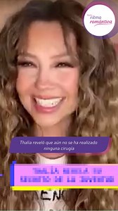Thalía dejó en claro que realizarse cirugias no está aún en sus planes 💁‍♀️💯 #thalia #RitmoRomántica | Radio Ritmo Romántica