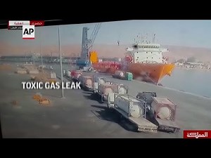Toxic gas leak kills 13 in port of Aqaba
