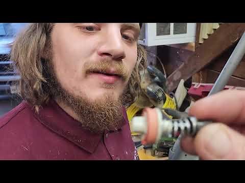 Replacing accelerator pump on 1406 Edelbrock carburetor.