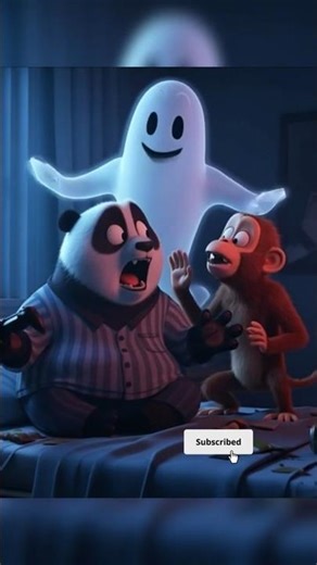 "Panda Was Playing a Horror Game in His Sleep… But Something Joined Him! 😱👻"#GamingShorts#Shorts