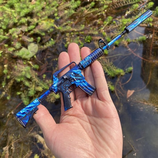 CSGO 3D Printed Skin Nightmare M4A1-S Tiny Gun Metal Craft Game Art - Etsy UK