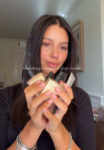 No-Makeup Tinted Roseglow Routine with Typology