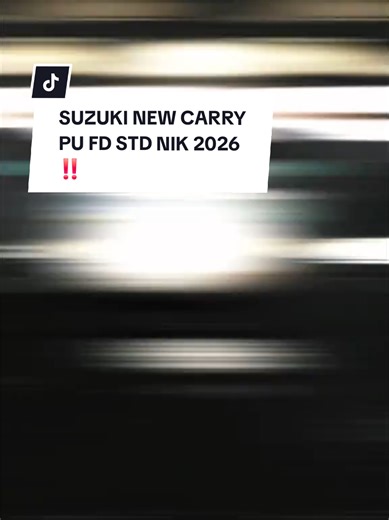 Suzuki Carry Pickup 2026: Harga dan Bonus Menarik