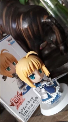 ❗ Banpresto Fate/Stay Night Unlimited Blade Works Chibi Kyun-Chara Altria Pendragon Figure Unboxing❗