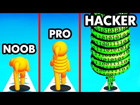 NOOB vs PRO vs HACKER In LONG NECK RUN