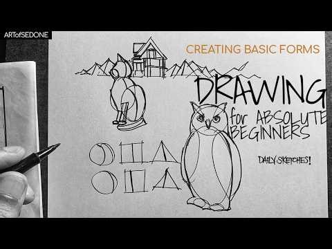 Drawing For Absolute Beginners Creating Basic Forms