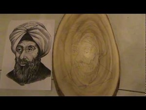 Basics of pyrography (woodburning)portrait part 4