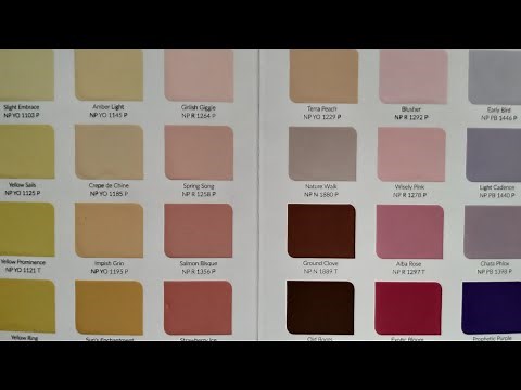 nippon paint colour combination chart | wall painting chart | latest colour combination chart