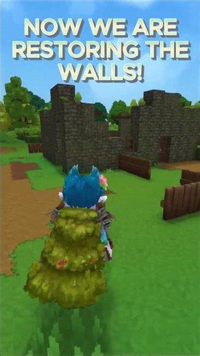 Restoring an Old House in Hytale 🏚️➡️🏠 #shorts