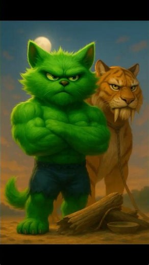 Hulk Cat vs. Saber-Tooth Tiger — And No One Walked Away the Same 💥🐯