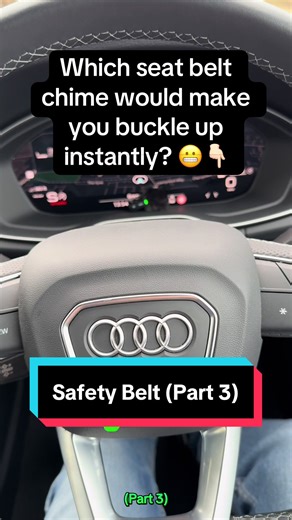 Safety Belt Chime Showdown: Audi, Mercedes, or Mini?