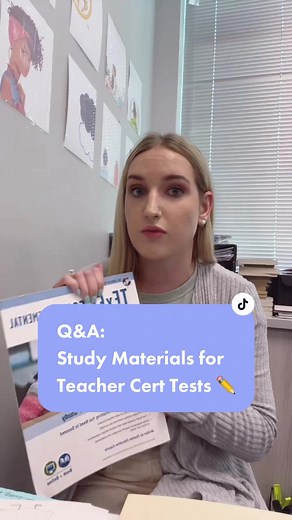 Study Materials for Teacher Certification Tests