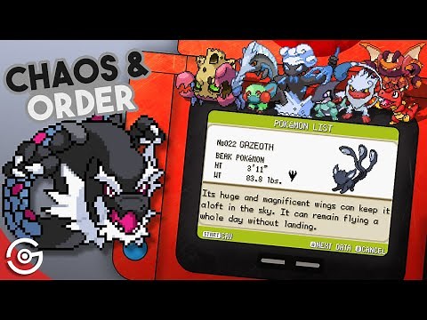 Pokemon Chaos & Order Complete Pokedex | All new Fakemon with Locations and Dex Entries