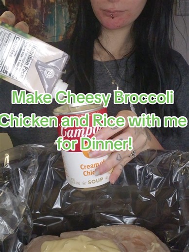 Cheesy Broccoli Chicken and Rice Cookalong
