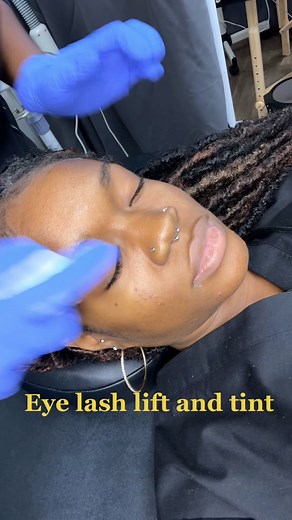 Lash Lift and Tint Transformation | Expertly Done on a Classmate!