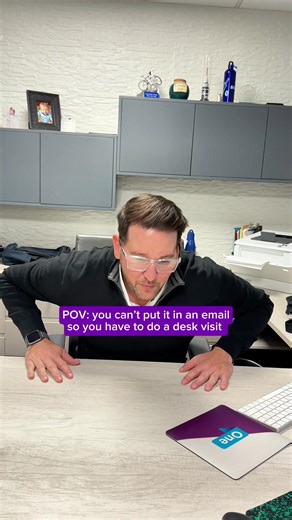 Email not cutting it? *Activates Co-operate Strut* 🫠 #One #OneComm #OneCommunications #BM #OfficeVibes #ForTHELAUGHS #forthelaughs