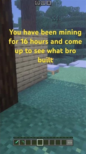 Bro was on side quests 😭😭 #minecraft #shorts #youtube #funny
