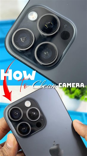 How To Camera Dust Clean In Iphone