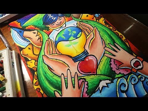 Poster Making about Environment - Earth Day - Climate Change