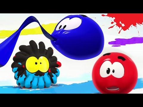 Colors Fun With Wonderballs | Paint Throwing | Cartoons For Kids #wonderballs #cartoon