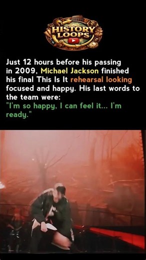 The Final Rehearsal: Michael Jackson’s Last Words to His Team Before Leaving the Stage Forever