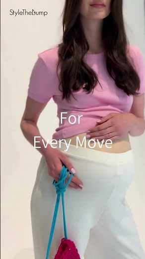 Effortless Elegance in Motion | Maternity Wide-Leg Pants