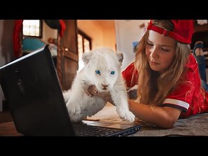 This Girl Decides to Raise a Lion as Her Pet and Protects Him Until He Grows Up.
