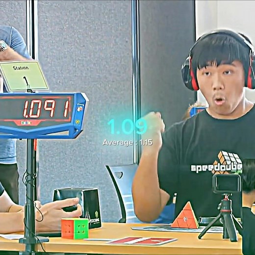 New Pyraminx World Record Average [1.15s] #rubikscube #viral #shorts