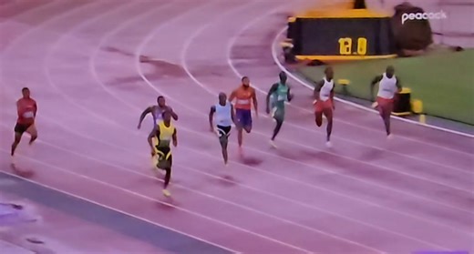 Tokyo World Championships 🇯🇵 Men's 200m semi-final Bryan Levell leads home Letsile Tebogo in 19.78🔥 #worldathleticschampionships2025 | Track and Field Nerdz