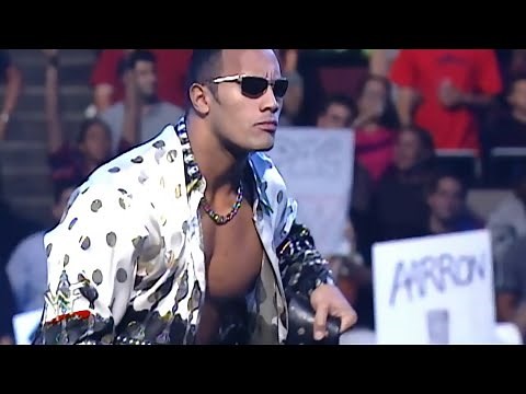 The Rock Entrance 2000 MSG, NYC ( Huge Pop) - RAW IS WAR!