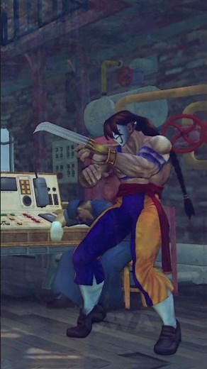Street Fighter Vega Taunts & Perfect KO Victory Pose
