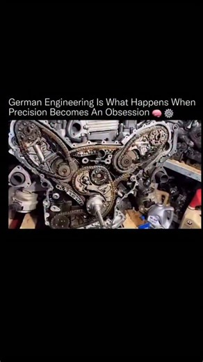 insidedHistory.in on Instagram: "This engine wasn’t designed to be simple, it was designed to be correct. 🔍🛠️ This is the Audi 3.0 V6 TDI, and what you’re seeing is a dense network of timing chains, guides, sprockets, and tensioners operating in exact synchronization. Every component is calibrated to control combustion timing, valve actuation, fuel injection, and emissions with surgical accuracy. German engineering doesn’t chase minimalism. It chases total mechanical control. Instead of removi