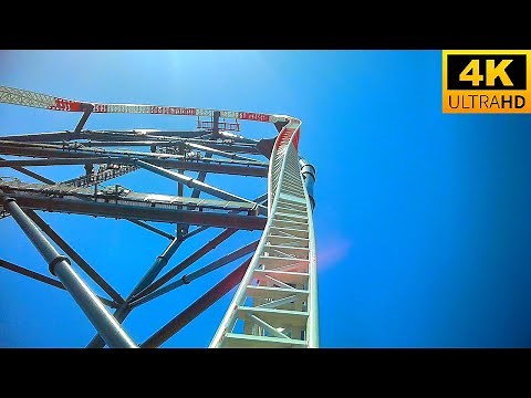 Top Thrill 2 POV 4K Front Row WORLD’S TALLEST Roller Coaster Cedar Point Sandusky, Ohio