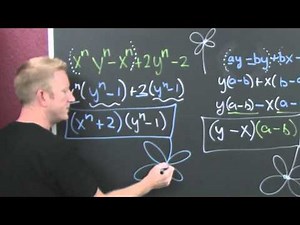 Factoring By Grouping The Hard Ones