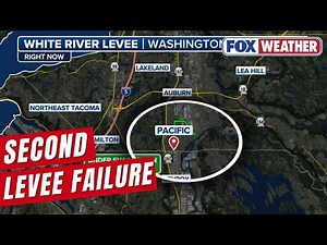 Second Levee Failure In Washington, As Latest Atmospheric River Slams State After Historic Flooding