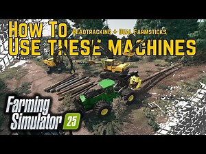 FS25 - How to use these machines - Roadside Logging