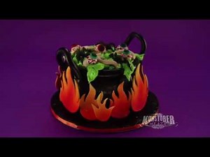 Cauldron Cake | Halloween Cakes | Disney Channel