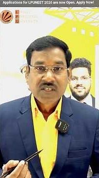 LPUNEST 2026🔥 - B.Tech Top 5 Universities #lpunest2026 #lpu #jacboard2026 #shorts