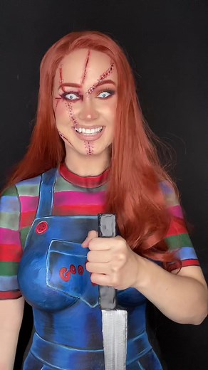 Spooky Chucky Cosplay for Halloween