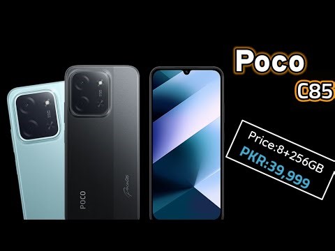 Poco new Smartphone Poco C85 |Best Phone Under 40K?
