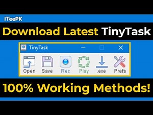 How to Download TinyTask on PC (Fix 404 Error) | 100% Working