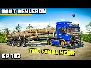 THE FINAL YEAR ON THE FARM | Farming Simulator 22 - Haut-Beyleron | Episode 183